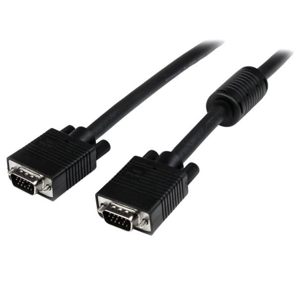 Cable de 1m Coaxial VGA de Alta Resolución para Monitor de Vídeo HD15 Macho a Macho