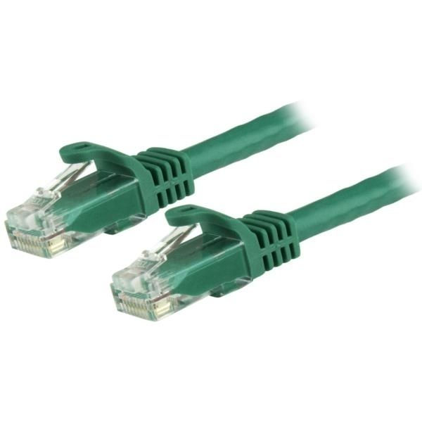 Cable de 5m Verde de Red Gigabit Cat6 Ethernet RJ45 sin Enganche - Snagless