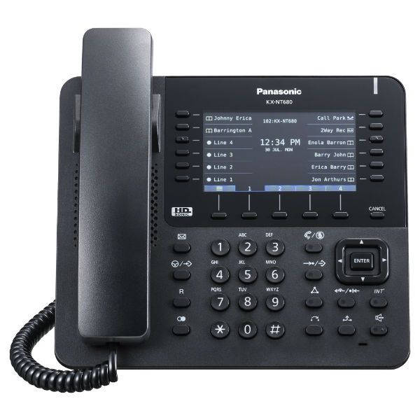 Panasonic IP KX-NT680 Negro