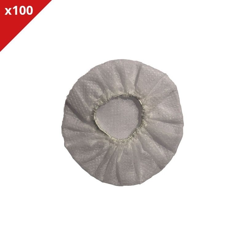 Almohadillas desechables blancas - 100 uds