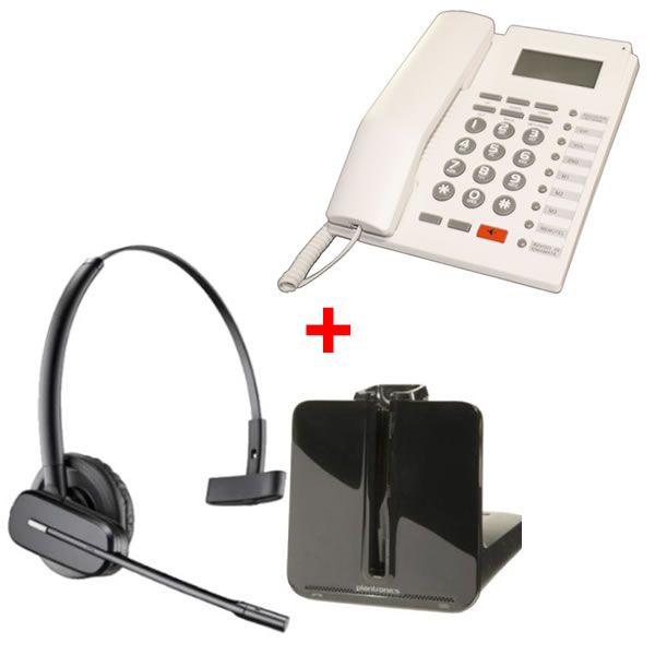 Pack oficina: auricular CS 540 + teléfono PK 111