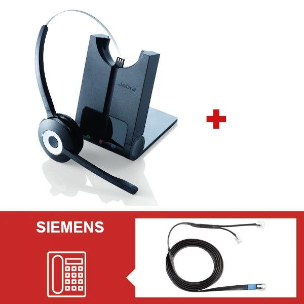 Jabra PRO 920 + Descolgador electrónico para Siemens