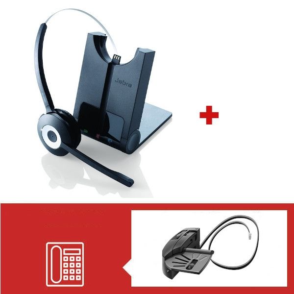 Pack Jabra Pro 920 con descolgador mecánico GN1000