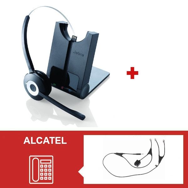 Pack Jabra PRO 920 con descolgador para Alcatel Serie 8 y 9