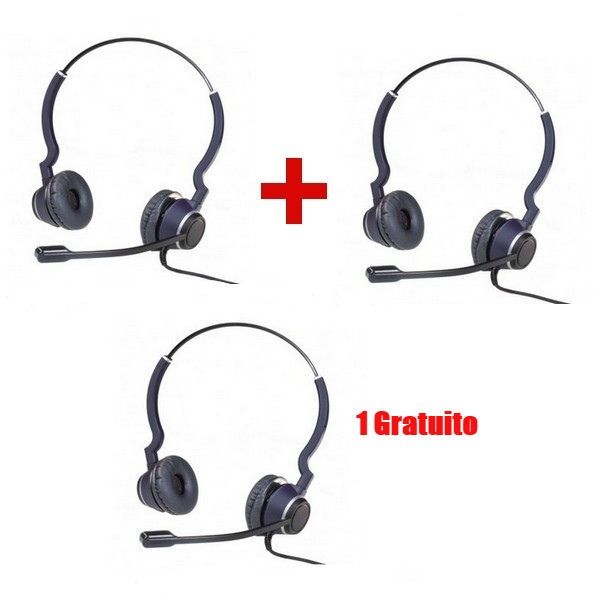 Promo pack 2 + 1: Auriculares con cable Cleyver HC25 V2