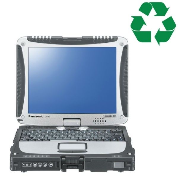 Panasonic Toughbook CF-19 - C2D - 4GB - SS240GB - W10 - Reacondicionado