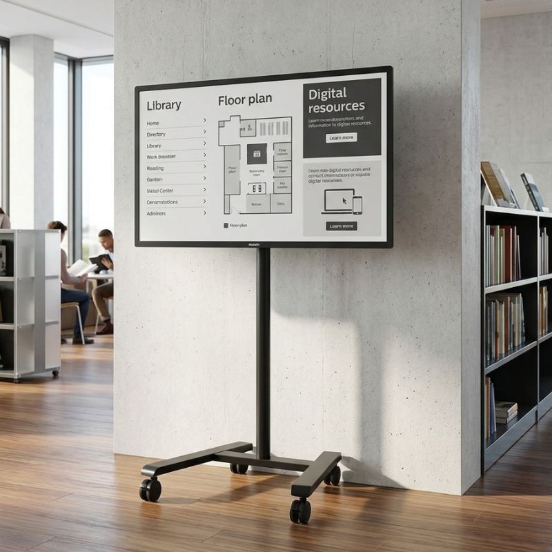 Pack Philips Tableaux 5150I ePaper 32" + soporte de suelo móvil B-Tech BT7504