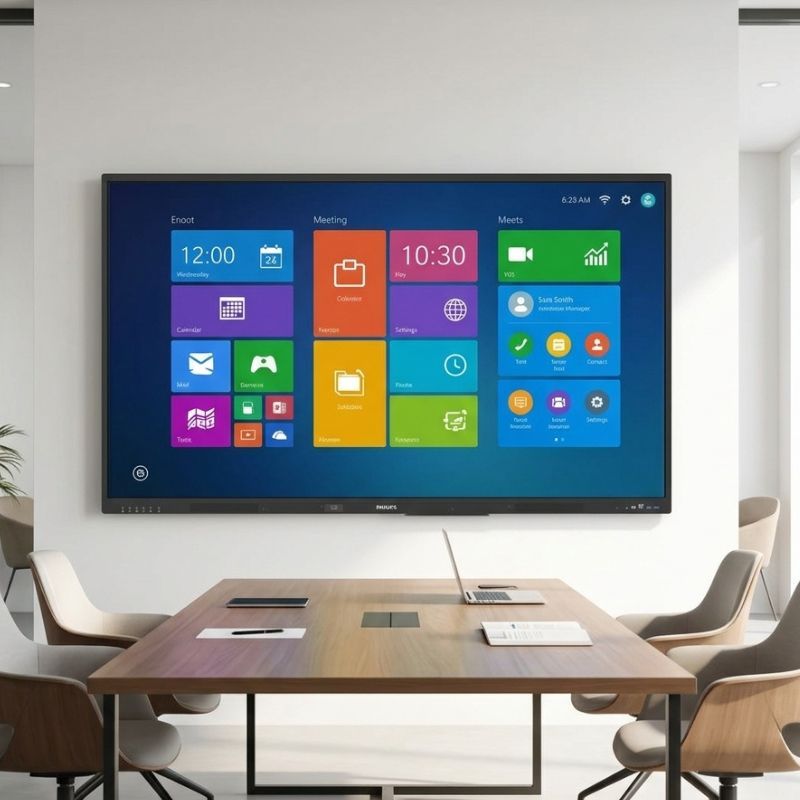 Pack Philips E-Line 86BDL4252E táctil 86" + soporte mural B-Tech BT9903