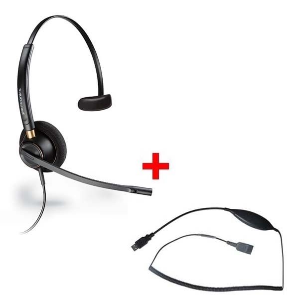 Pack: Plantronics Encore Pro 510 + Cable USB70