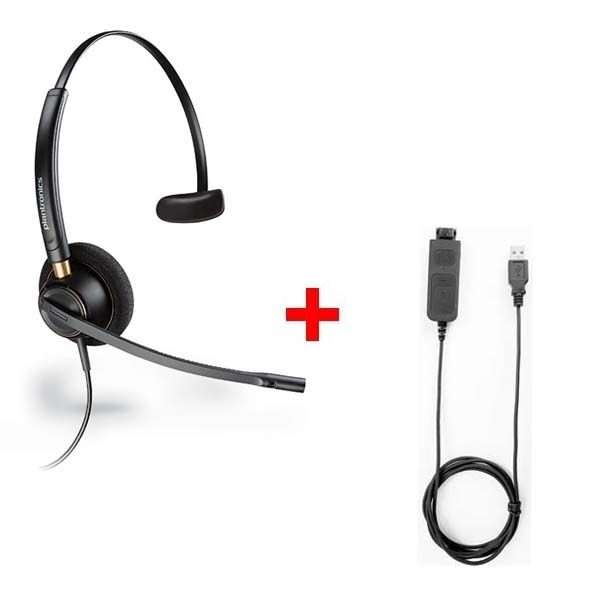 Pack: Plantronics Encore Pro 510 + Cable USB80