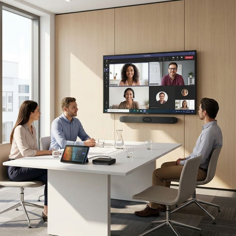Poly Huddle Room MTR Windows Kit con iiyama 43” 4K