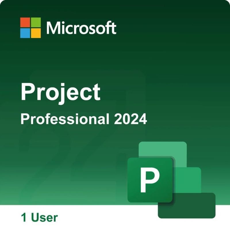 Microsoft Project Standard 2024 Licencia para 1 PC