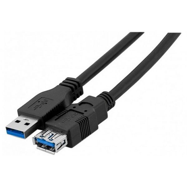 Extensión USB-A macho a USB-A hembra 1,8m