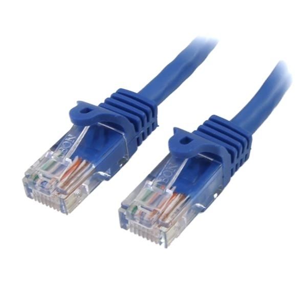 Cable de 30cm de Red Ethernet Cat5e RJ45 sin Enganche - Snagless