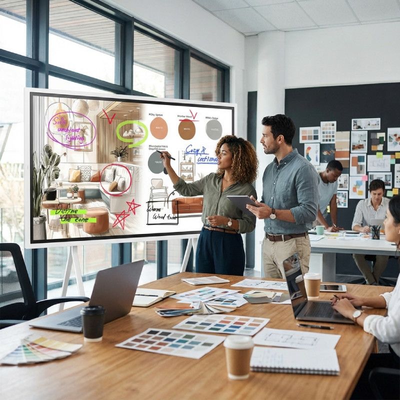 Samsung Flip Pro WMFX Pantalla Interactiva 4K 75"