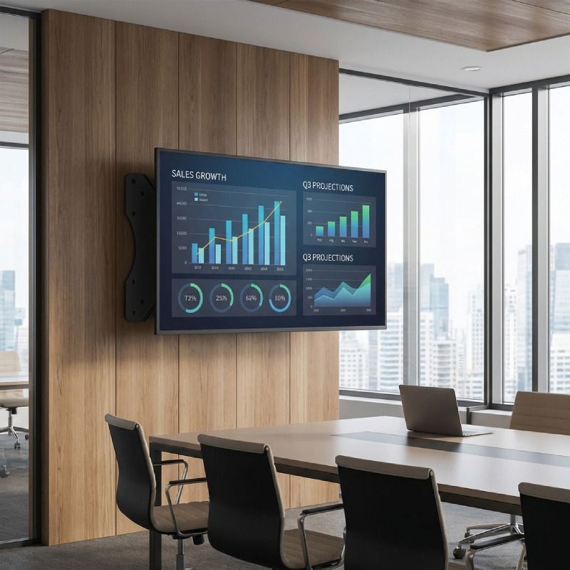 Pack pantalla Samsung QBC 55" + soporte mural Vision VFM-W2X2TV2