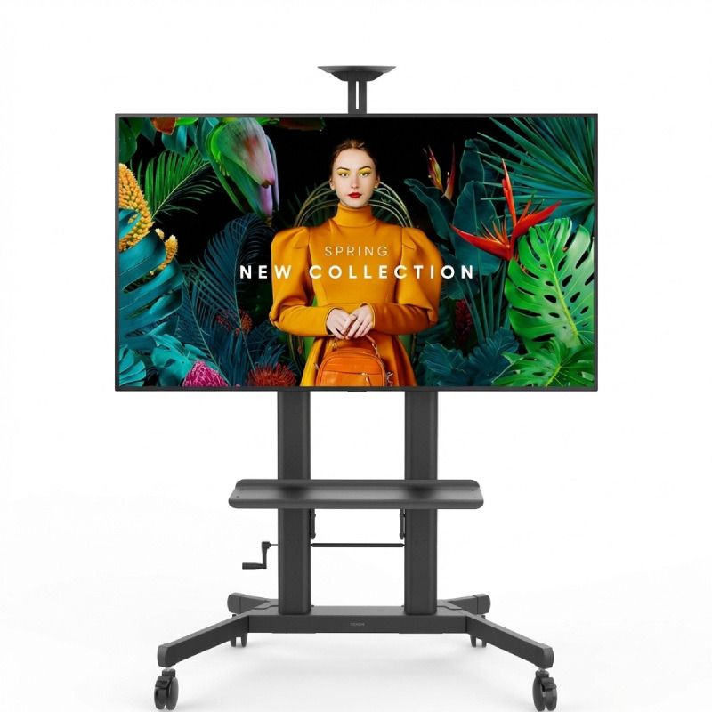 Pack pantalla 4K Samsung QBC 75" + soporte móvil Vision VFM-F26