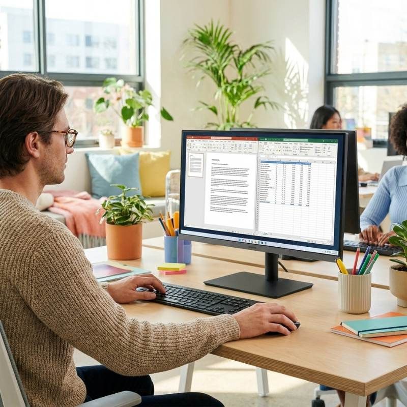 Samsung Essential S43UF Monitor 24" Full HD