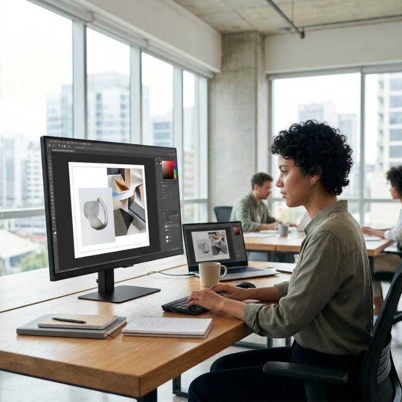 Samsung ViewFinity S80D Monitor 37" UHD