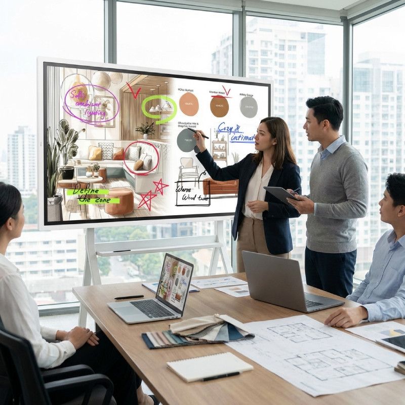 Samsung Flip Pro WMFX 55'' Pantalla interactiva 4K