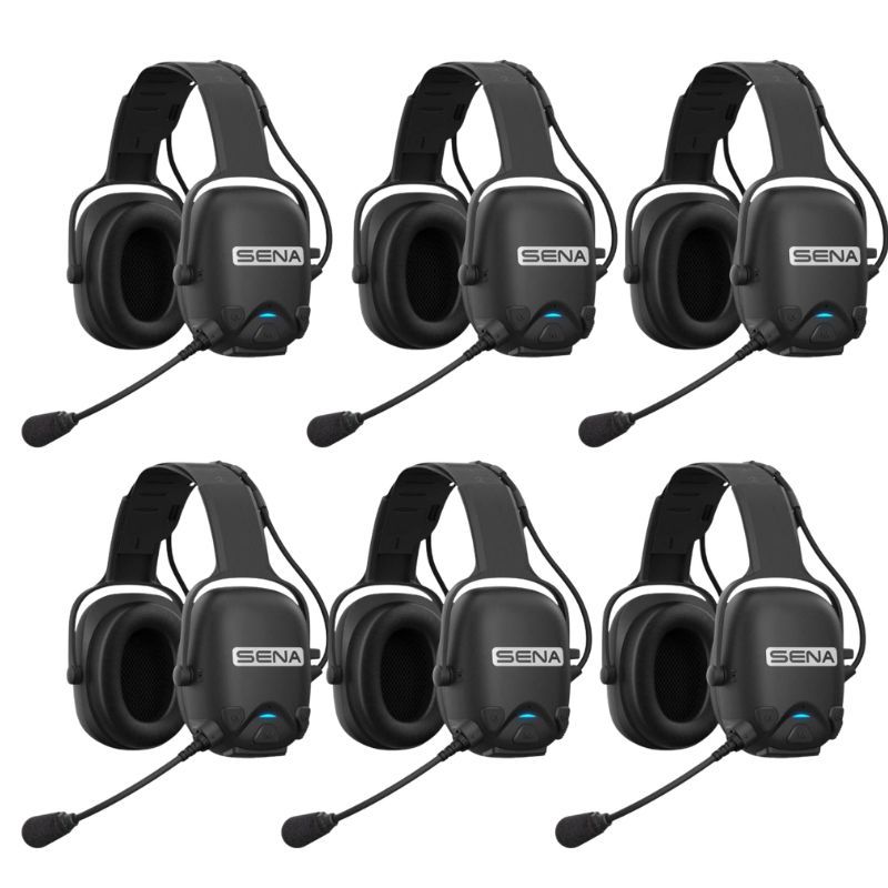 Pack de 6 Sena CAST-01 Casco Mesh