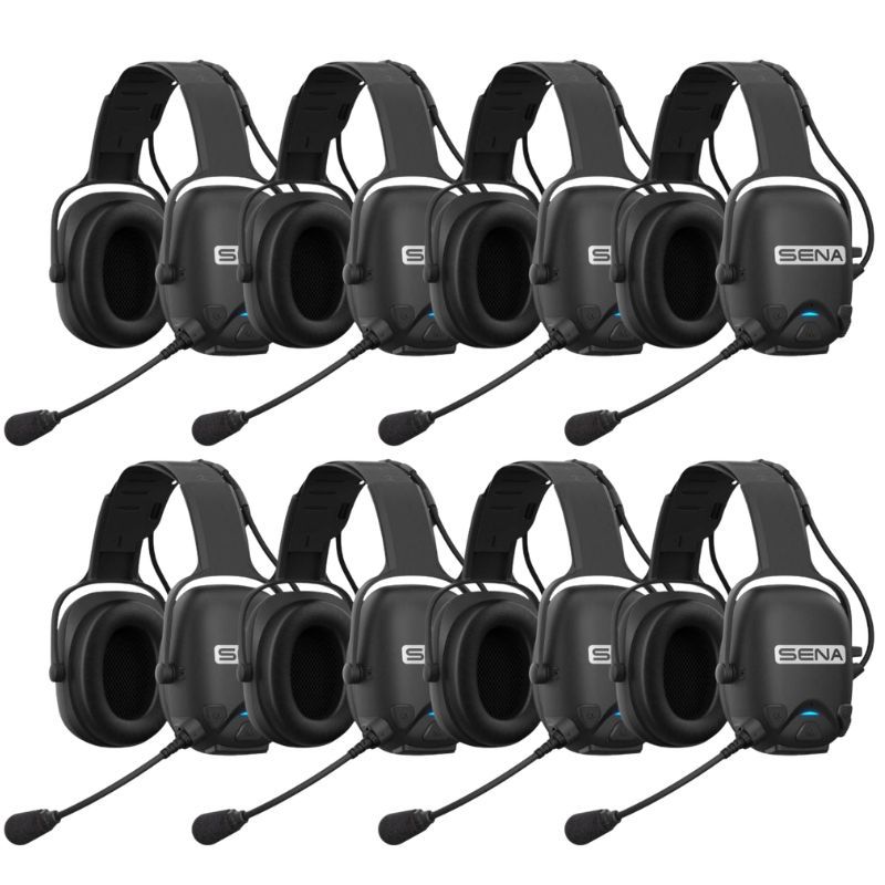 Pack de 8 Sena CAST-01 Casco Mesh