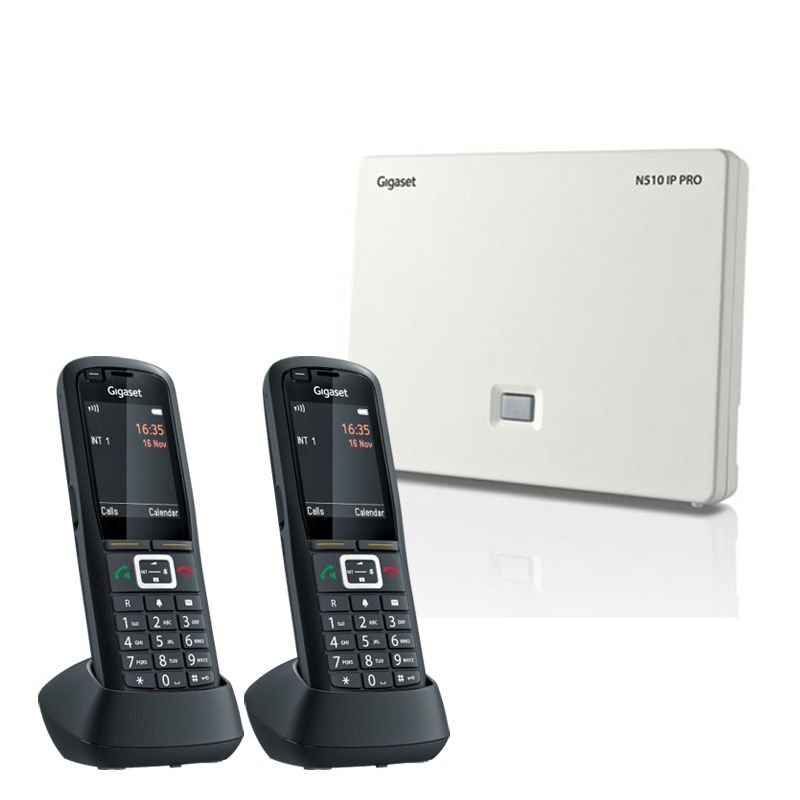 Gigaset N510 IP Pro + 2 Gigaset R700H Pro
