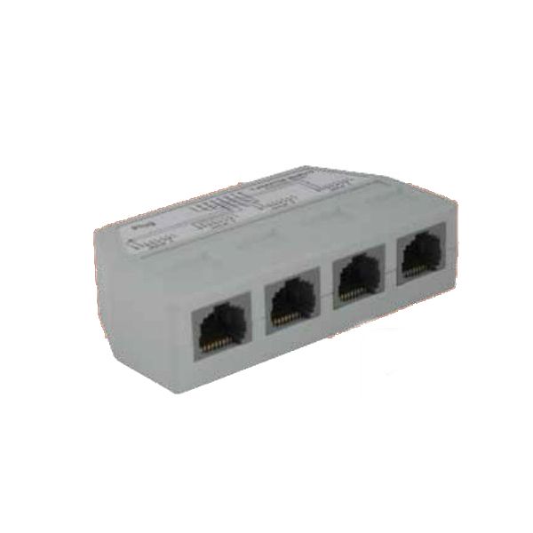 Cuadriplicador RJ45 4xTA (4/5) 20 cm UTP