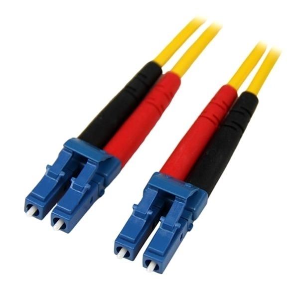 Cable de Red de 1m Monomodo Dúplex Fibra Óptica LC-LC 9/125 - LSZH