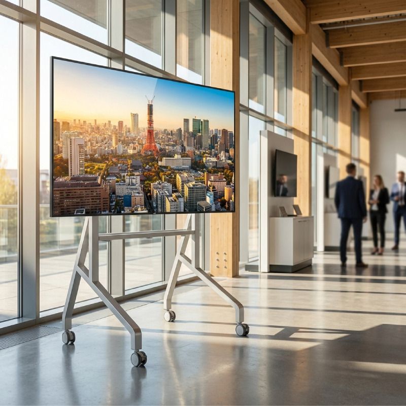 Pack pantalla 4K Sony BRAVIA BZ40L 85’’ + soporte móvil Neomounts