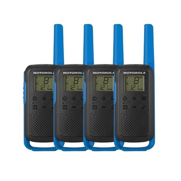 Pack cuarteto Motorola Talkabout T62 Azul  (2 pares)