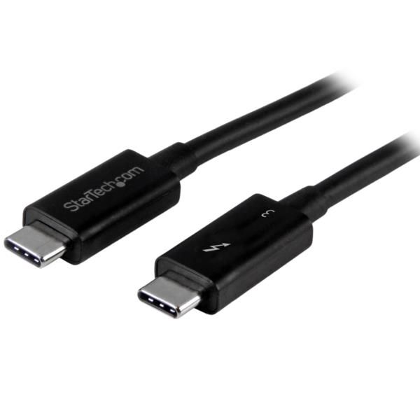 Cable de 0,5m Thunderbolt 3 USB-C (40Gbps) - Compatible con Thunderbolt y USB
