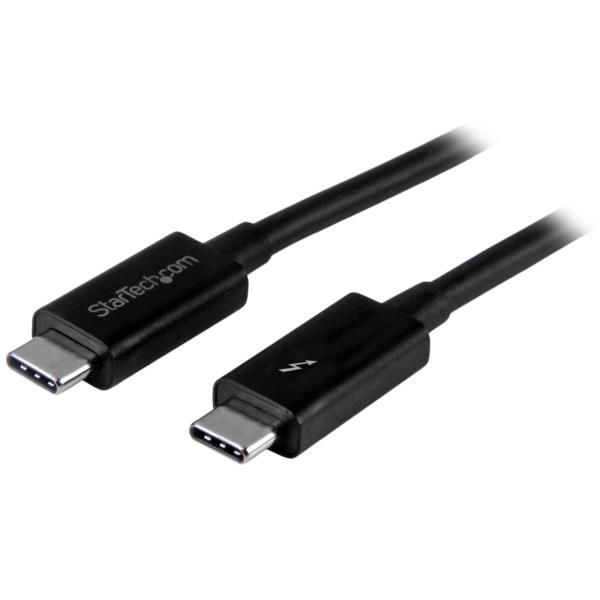 Cable de 2m Thunderbolt 3 USB-C (20Gbps) - Compatible con Thunderbolt, DisplayPort y USB