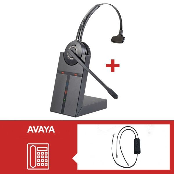 Pack de auriculares Cleyver HW20 para Avaya