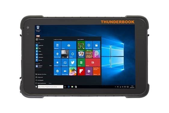Thunderbook Colossus W100 - Windows Pro con lector código de barras