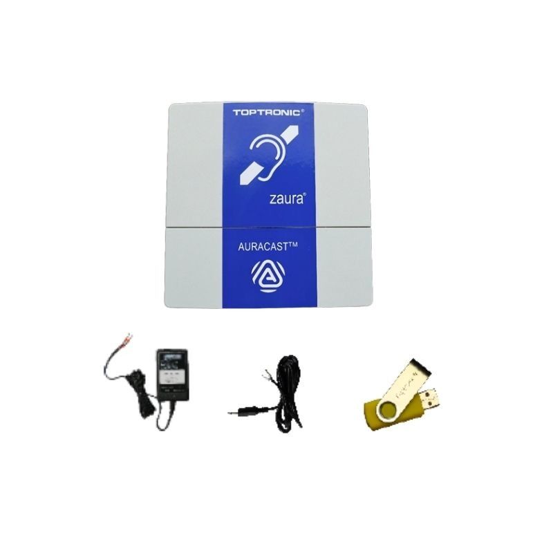 Toptronic Zaura 4 Kit Auracast para Salas 4 m