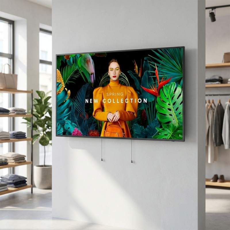 Pack pantalla Samsung QBC 65" + soporte mural Vision VFM-W4x4