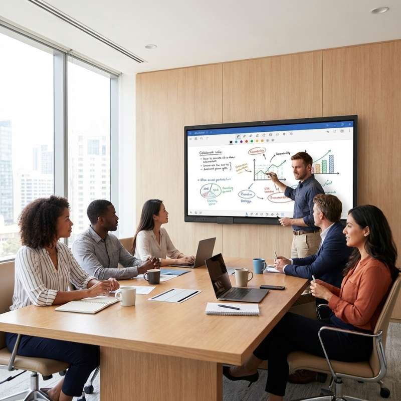 Innex EU75 Pantalla Interactiva 4K Touchscreen 75''