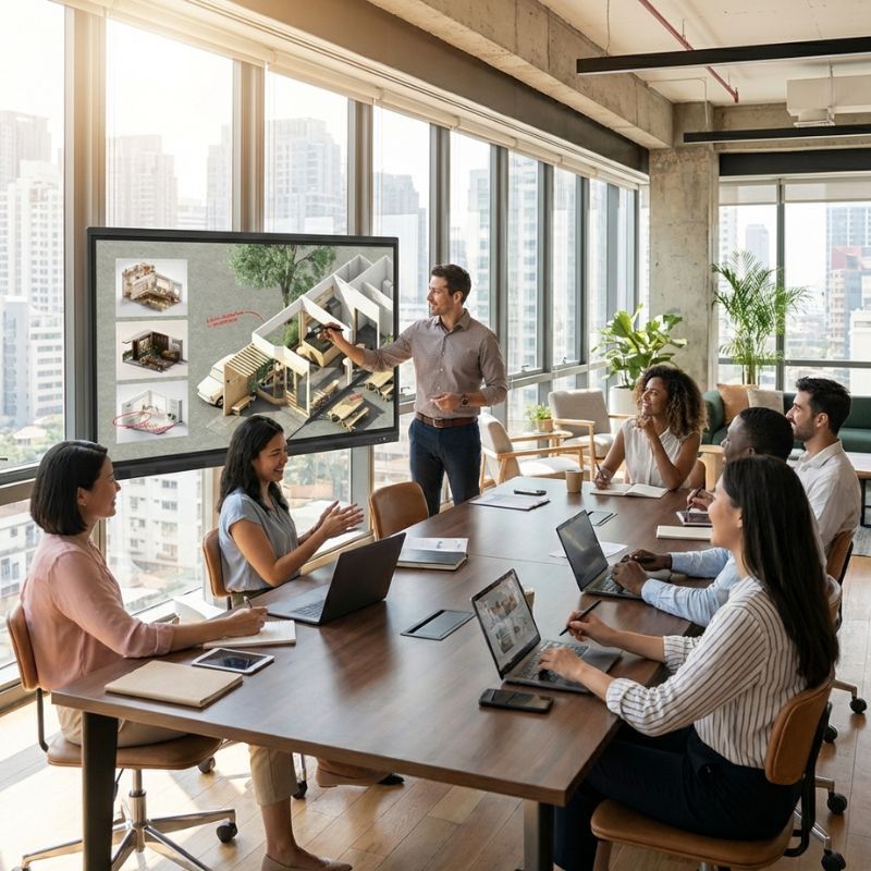 LG CreateBoard TR3DQ Monitor Interactivo UHD 86"