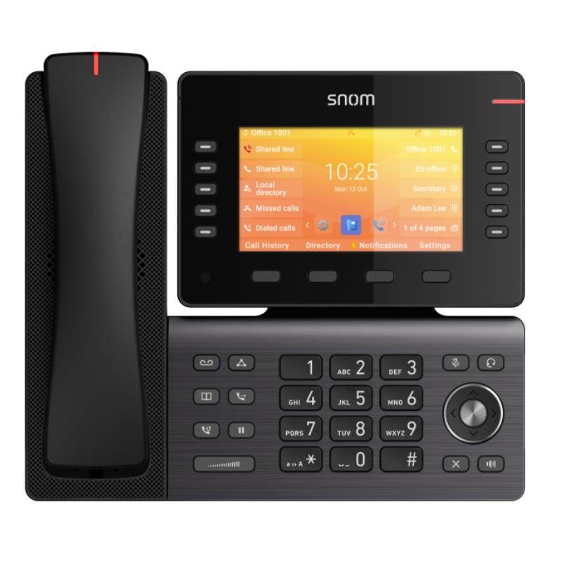 Snom D892M Teléfono IP WiFi Pantalla 5 Pulgadas HD