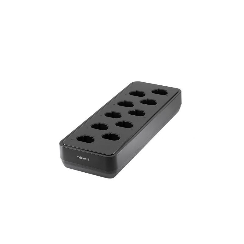 Cargador múltiple para Albrecht TecTalk Biz (10 posiciones)