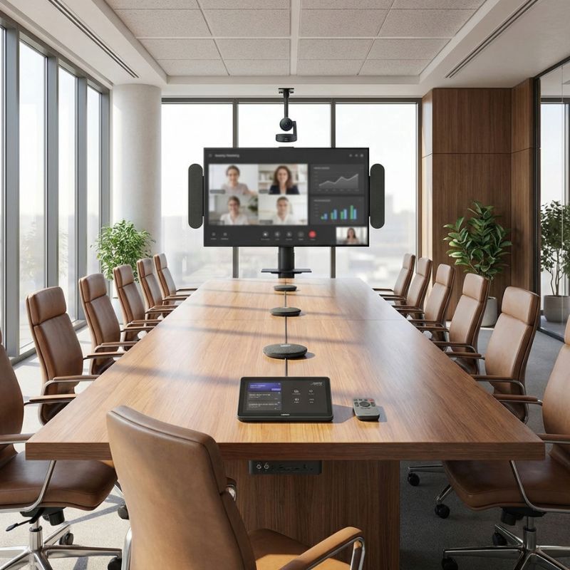 Pack de videoconferencia MTR Windows Logitech para sala grande