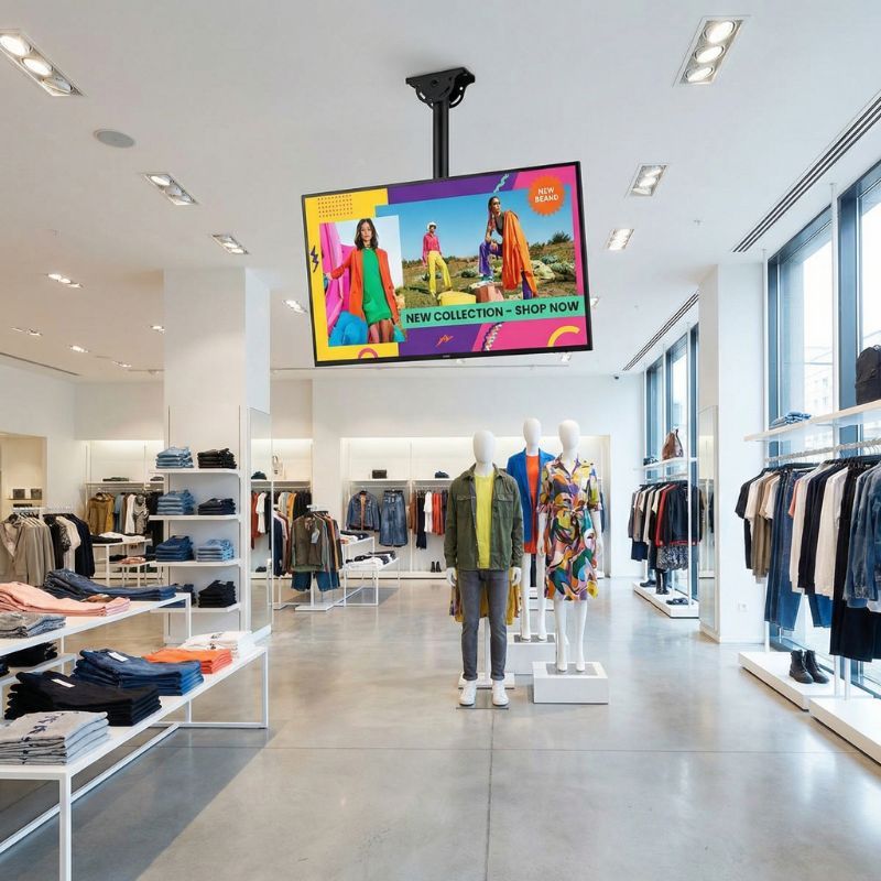 Pack iiyama ProLite LH4365UHSB-B1 43" + Soporte de Techo Neomounts NM-C440BLACK