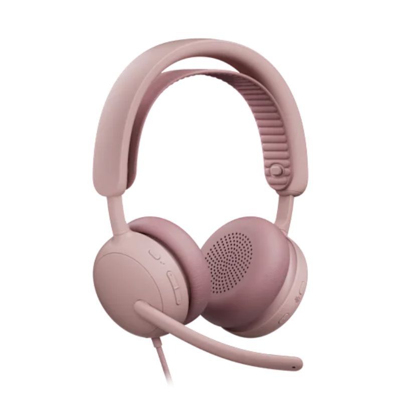 Logitech Zone Wired 2 Rosa USB-C Microsoft Teams