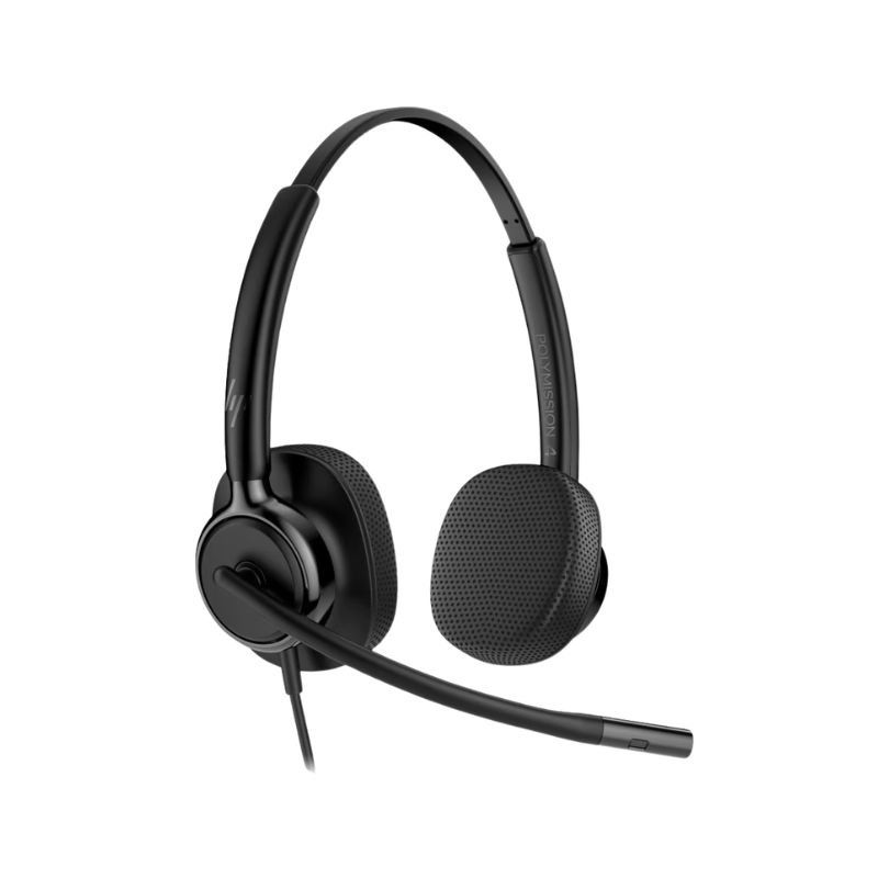 HP Poly Mission 425 Auricular USB C Dúo