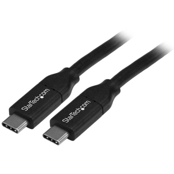 Cable USB-C de 4 metros con Capacidad para Entrega de Potencia (5A) - Cables USB 2.0 - Certificado