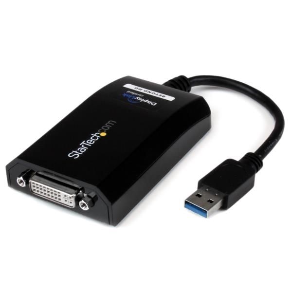 Cable Adaptador de Vídeo DVI USB 3.0 - Conversor Tarjeta Gráfica Externa - 2048x1152