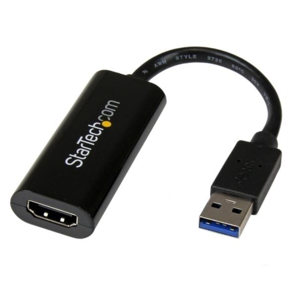 Adaptador Gráfico Conversor USB 3.0 a HDMI - Cable Convertidor Compacto de Vídeo