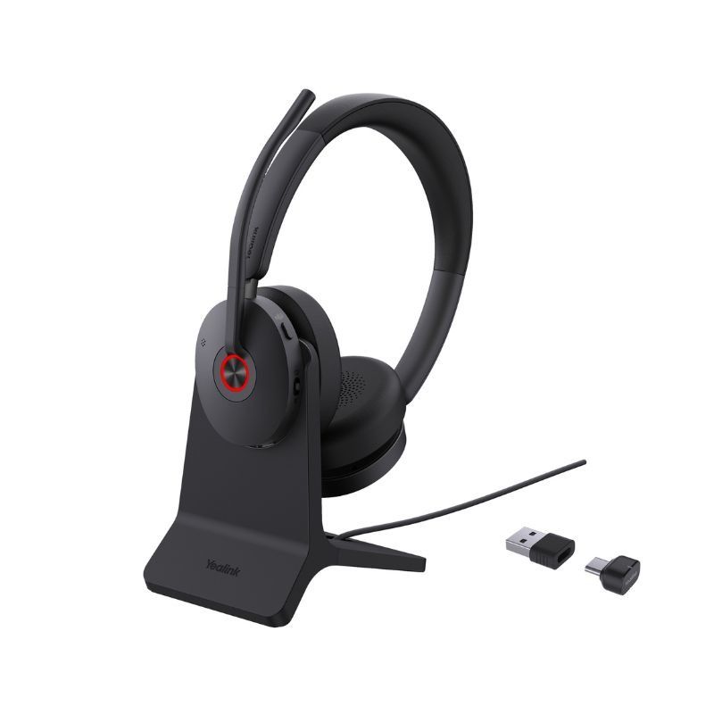 Yealink BH74 UC USB-C/A Auricular Inalámbrico con Base