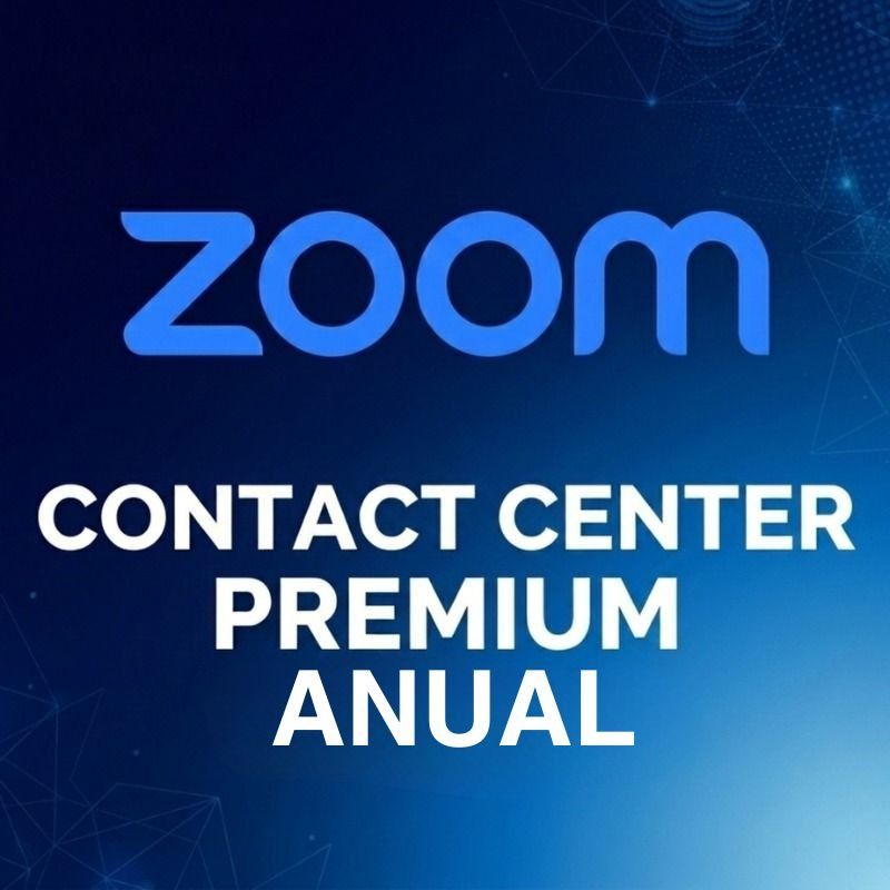 Zoom Contact Center Premium Licencia Anual